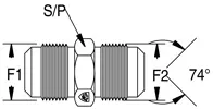 Hydraulischer JIC-Adapter