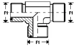 Hydraulischer ORFS-Adapter