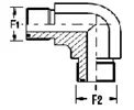 Hydraulischer ORFS-Adapter